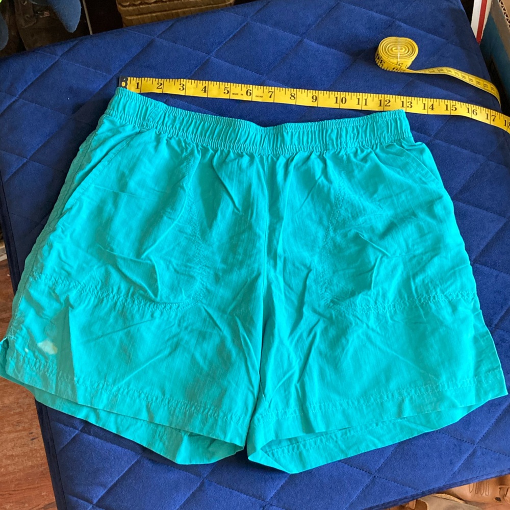 Teal Columbia shorts